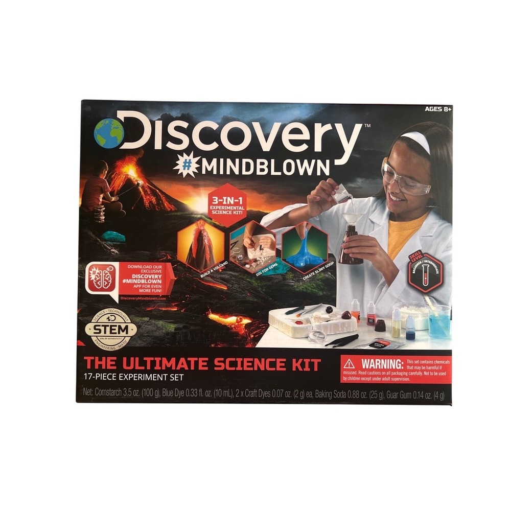Discovery Mindblown 3-in-1 Science Kit The Ultimate Science Kit - NEW